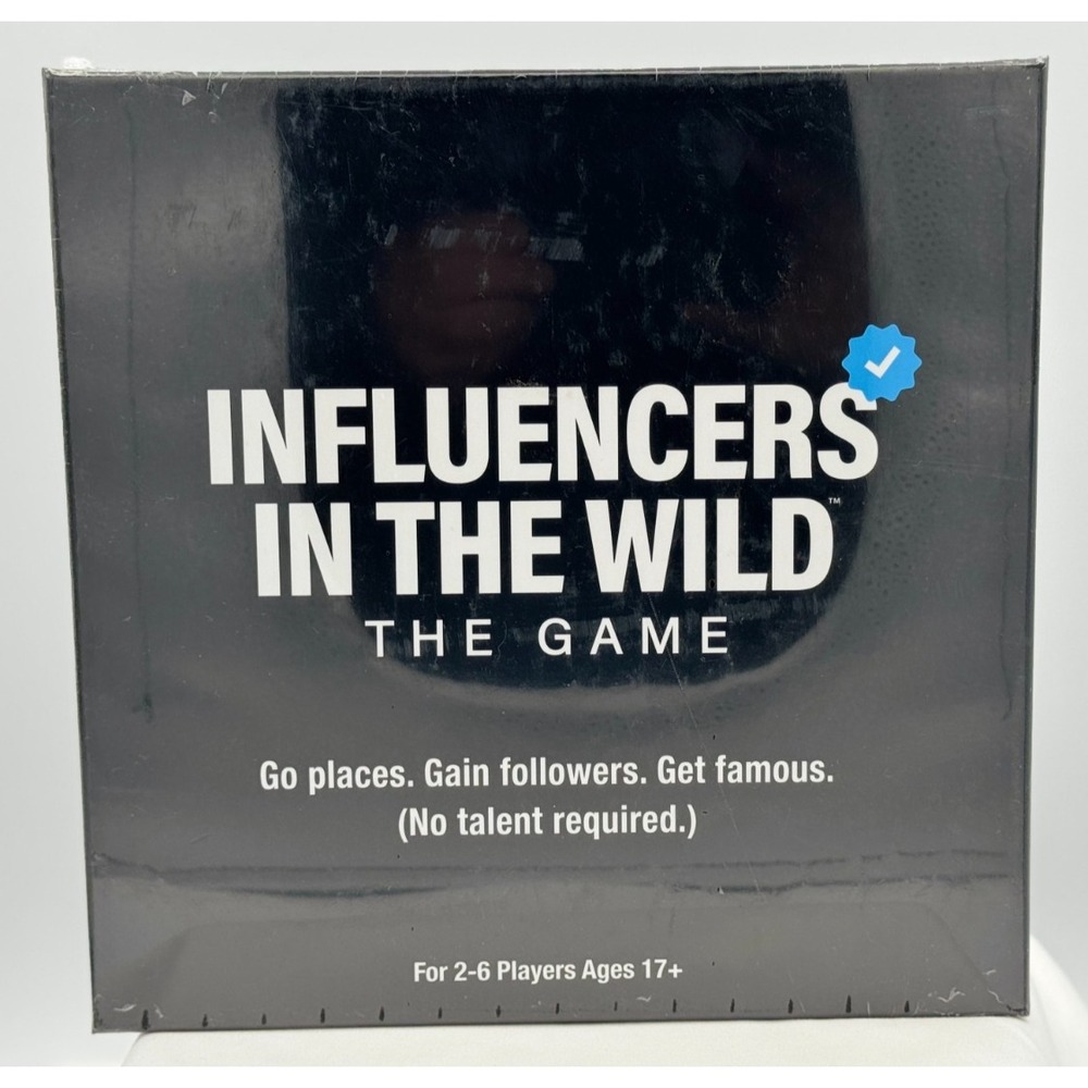 Influencers In the Wild The Game - Board Game - NEW In Packaging!!